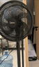 美的（Midea）【超级单品】七叶轻音立式电风扇家用柔风落地扇台式桌面小型风扇大风量节能摇头宿舍电扇 SAF30AB 实拍图