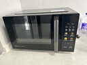 美的（Midea）微碳微波炉烤箱一体机900w微波1000w烧烤平板光波速热23L容量变频臻彩荧幕 （C32） 实拍图