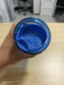 特百惠（Tupperware）晶彩MAX塑料杯600ml 男女士学生运动水杯子大容量泡茶杯 纯净蓝 实拍图