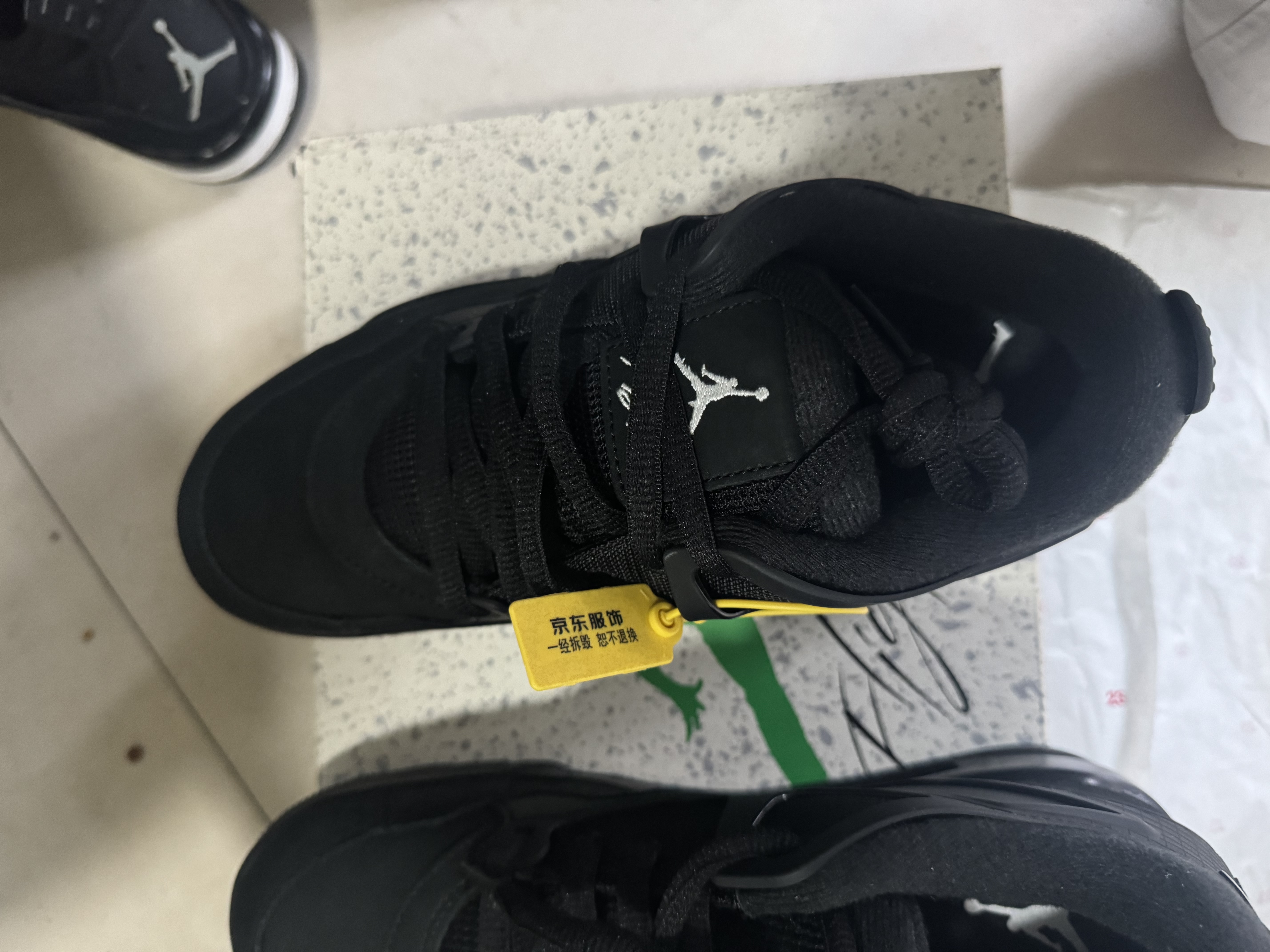 Jordan男休闲鞋乔丹AJ4 防滑耐磨 JORDAN 4 RM运动鞋FQ7939-004黑40 实拍图