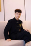罗蒙新中式西服套装男金竹刺绣中山装结婚礼服国风西装外套男 金色西装【外套+裤子】 XL 【140-155斤】 晒单实拍图