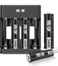 南孚5号充电电池4粒 镍氢数码型2400mAh 附充电器 适用于玩具车/挂钟/鼠标键盘等 AA-4B+ 实拍图
