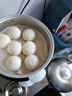安井红豆包 1kg 2斤装约33个 豆沙包 广式早茶糕点点心 家庭装面点 实拍图