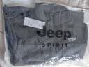 JEEP SPIRIT吉普外套男秋冬季卫衣男装男士摇粒绒休闲开衫抓绒衣服 深灰 L 实拍图