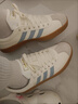 adidas「T头鞋」VL COURT 2.0复古休闲板鞋德训鞋阿迪达斯轻运动   汉玉白/蓝色/金色 (推荐女生买小半码)   40 实拍图