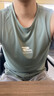 斯凯奇（Skechers）速干运动背心男2026夏季球衣健身跑步训练服美式冰丝无袖t恤坎肩 M288-0068阴影色 【冰丝速干】 L /175 实拍图