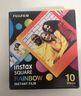 INSTAX富士instax立拍立得 方形相纸 彩虹单包装10张 (适用于SQUARE系列相机 手机照片打印机SP-3) 实拍图