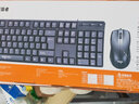 爱国者（aigo） 有线键盘鼠标套装 游戏办公USB口打字 笔记本台式机电脑一体机用 商务家用键鼠便携通用 有线套装 家用款 黑色 实拍图