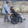 怡辉（YIHUI）轮椅老人带坐便器轻便携折叠瘫痪专用出行可躺可大小便手动家医用 实拍图