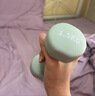 Keep哑铃女士健身家用彩色浸塑环保手铃亚铃全身塑形浅绿1.5kg*2 实拍图