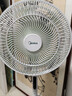 美的（Midea）【幸运草安睡1S】一级能效直流变频声控电风扇家用遥控卧室静音落地扇台式桌面抗菌大风力转页扇 实拍图