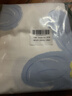 艾薇 床单单件 被单单件单人宿舍床垫磨毛床单 蓝色花开 180*230cm 实拍图