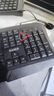 罗技（Logitech）MK275 键鼠套装 无线键鼠套装 办公键鼠套装 全尺寸 商务键鼠套装 带无线2.4G接收器 黑蓝色 实拍图