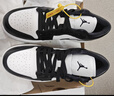 Jordan男女休闲鞋 AJ1熊猫 AJ 1情人节礼物运动鞋DC0774-101黑白41 实拍图