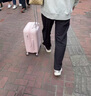 银座Hello Kitty 正版联名行李箱高颜值轻便旅行箱万向轮拉杆箱 20英寸拉链 实拍图