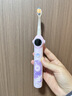 usmile笑容加儿童电动牙刷 实时漏刷提醒 数字牙刷 Q20流光紫 适用3-12岁 生日礼物 儿童礼物 价保618 实拍图
