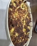 半物生活陶瓷烤盘烤箱用芝士焗饭盘家用双耳焗饭烤盘微波炉盘子烘焙盘工具 实拍图