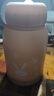 【京东物流送货上门】萌萌兔卡通水杯女牛奶玻璃杯创意便携杯子 咖色萌萌兔 330ml 1只 实拍图