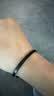 丹尼尔惠灵顿（DanielWellington）[七夕情人节礼物]dw手镯男经典开口手镯曜目黑大号DW382 实拍图