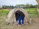 牧高笛（MOBIGARDEN）指挥官球帐 户外露营球形城堡帐篷大空间四季带雪裙防雨帐篷 帐篷/指挥官 185-沙石色 实拍图