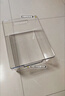 星优手提收纳盒整理盒桌面透明零食化妆品杂物收纳篮置物架子加厚塑料 【透明】2号手提箱-PET高透 实拍图
