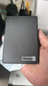 纽曼（Newsmy）1TB 移动硬盘机械  双盘备份 清风Plus系列 USB3.0 2.5英寸 风雅黑 海量存储 手机连接 格纹设计 实拍图