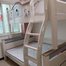 子薇 樱桃木全实木上下床儿童床男孩女孩高低子母床上下铺成人床 爬梯款  送6D乳胶床垫 上铺宽120cm*下铺宽150cm 实拍图