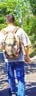 骆驼（CAMEL）【云影】双肩包背男防泼水旅行包轻量书包学生户外徒步登山包 实拍图