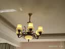 羽良 欧式客厅吊灯奢华大气水晶灯简欧餐厅灯锌合金酒店别墅灯具套餐 6头-三色灯泡 实拍图