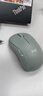 罗技（Logitech）M221 轻音鼠标 无线鼠标 办公鼠标 对称鼠标 带无线微型接收器 薄荷绿 实拍图