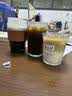 品喻（PINYU）玻璃咖啡杯ins风水杯家用牛奶燕麦饮品奶茶杯子冰美式dirty拿铁杯 实拍图