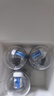 美天莱适配usmile电动牙刷头Y1 Y1S Y10 P10 P20pro P1 P3 P4 U1 U4笑容加替换通用 4支 褪色提示｜灰色专业款（单管独立包装） 实拍图