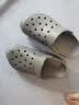 京东京造【抗菌洞洞鞋】凉鞋旅行沙滩溯溪两穿eva防臭凉拖鞋水泥灰42-43 实拍图