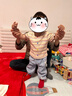 班喜迪女童牛仔裤夏季2026新款宝宝莱赛尔裤子夏装儿童休闲防蚊裤春秋款 蓝色 80 实拍图