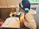 JBLJR470NC头戴式蓝牙儿童耳机 APP智能管控 沉浸式学习学生必备网课 飞机高铁旅游高考六一礼物 蓝色 实拍图