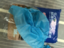 苏诺一次性鞋套无纺布100只机房家用防尘透气室内脚套加厚防滑 实拍图