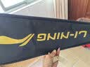李宁（LI-NING）羽毛球拍雷霆小钢炮全碳素进攻型超轻高磅单拍黑色4U 已穿线 实拍图