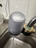 美的（Midea）水龙头过滤器家用厨房自来水净水器 活性炭12级精滤 可清洗 除氯除异味除垢 通用安装前置滤水器 6芯装【6年免换芯】活性炭增强版滤芯 实拍图