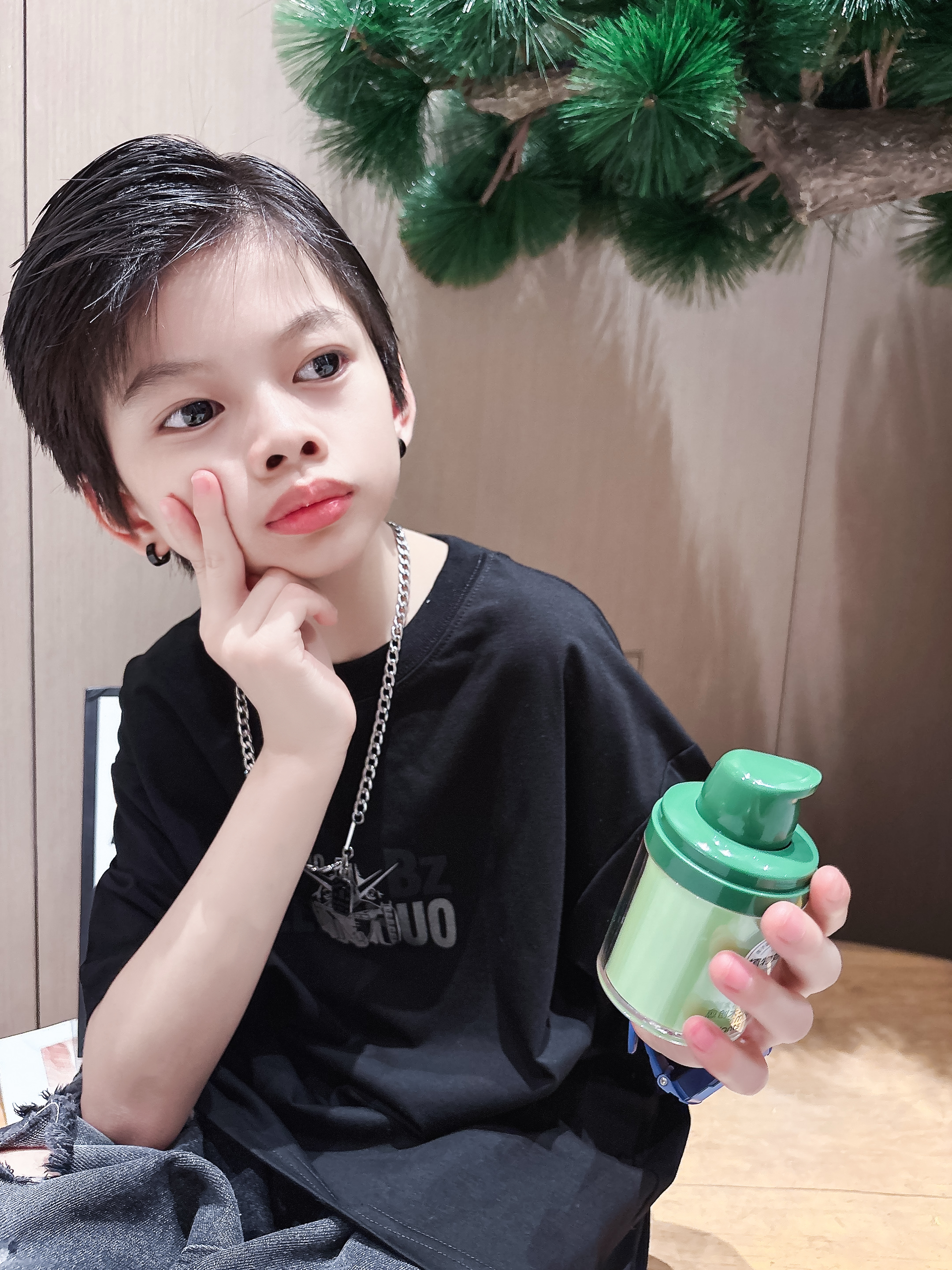 植物妈妈青少年祛痘冰沙面霜12-18岁初高中学生青春期春夏季护肤品60g 实拍图