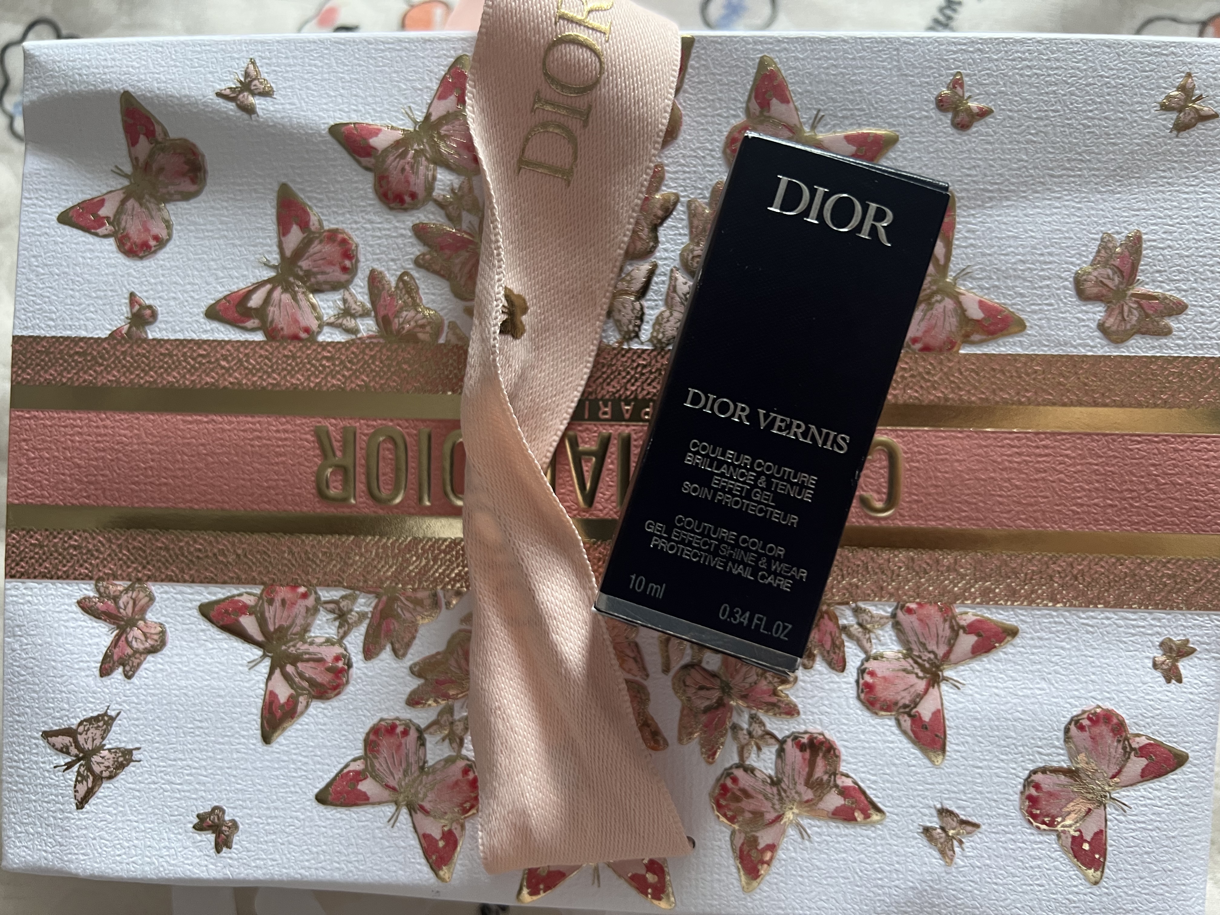 迪奥Dior甲油999传奇红唇美甲显白持久指甲油免烤 生日礼物送女生 实拍图