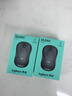 罗技（Logitech）M220 轻音鼠标 无线鼠标 办公鼠标 对称鼠标 带无线微型接收器 灰黑色 实拍图