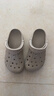卡骆驰（CROCS）贝雅洞洞鞋男鞋女鞋轻便耐磨一脚蹬拖鞋休闲鞋百搭花园鞋|10126 卵石色-2V3 37 /38(230mm) 实拍图