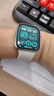 华为HUAWEI WATCH FIT 4 悦动白氟橡胶表带 华为运动智能手表超轻薄大屏潮流运动蓝牙通话 实拍图