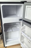 奥克斯小冰箱家用小型迷你冷藏冷冻两用出租房宿舍用节能省电寝室办公室电冰箱 【净化去味】126银色【高效保鲜 铜管速冷】22L 实拍图