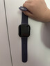 Apple/苹果 Watch S11 智能手表GPS款46毫米银色铝金属表壳雾紫色运动型表带S/M MEVW4CH/B 实拍图