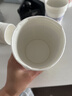 洁成一次性纸杯加厚多色卡通纸杯100只装200ml 实拍图