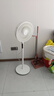 美的（Midea）【幸运草安睡1S】一级能效直流变频声控电风扇家用遥控卧室静音落地扇台式桌面抗菌大风力转页扇 实拍图