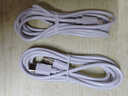 USB小夜灯LED数据线type-c充电线100W手机超级快充一拖三 6A快充线（1.5米） 两条装 实拍图