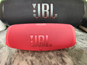 JBL CHARGE5 冲击波五代 便携蓝牙音箱+低音炮 户外防水音响 增强版赛道扬声器 女生礼物 红色 实拍图