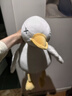 名创优品（MINISO）大白鹅系列毛绒公仔趴姿玩具抱枕睡觉室内卧室办公室生日礼物 实拍图